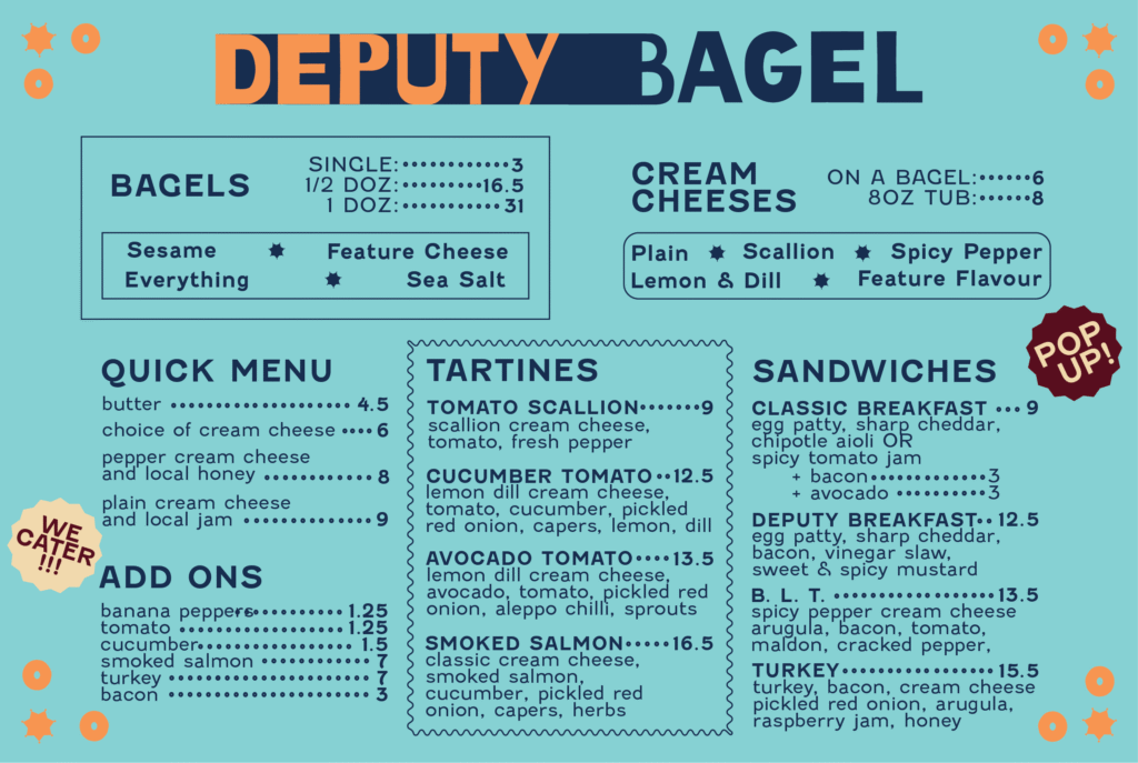 the menu